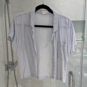 Wilfred Soft Blue Button Down Shirt